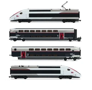 Jouef HJ2451 SNCF, TGV Duplex Carmillon 4-tlg., Ep. VI neu OVP - Bild 1 von 1
