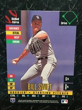 BILL SWIFT Colorado  Rockies 1995 DONRUSS TOP OF THE ORDER Card ODDBALL