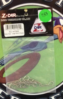 Z-Car Racing 147302 Body Clips-Large 5mm (10pc) - Image 1 of 2