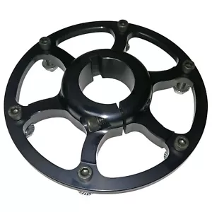 NEU 40 mm Klemmkettenradnabe 8 mm Keyway schwarz Go Kart Racing Teile Drift Trike - Bild 1 von 1