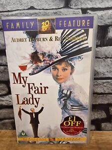 My Fair Lady VHS Audrey Hepburn Cert U