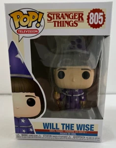Funko Pop! TV ~ Stranger Things # 805 WILL the WISE + Soft Protector Case ~ NIB - Picture 1 of 3