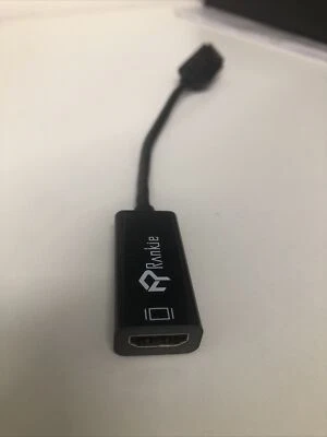 Rankie DisplayPort (DP) to HDMI Cable, 4K Resolution Ready, Black - Image 1 of 4