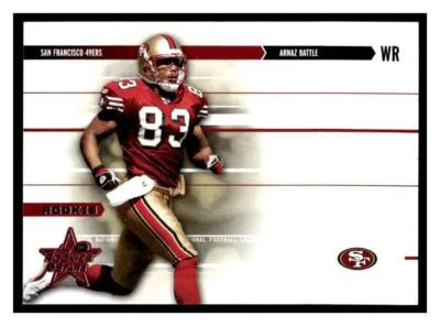 2003 Leaf Rookies & Stars #242 Arnaz Battle #/750 - Image 1 of 2