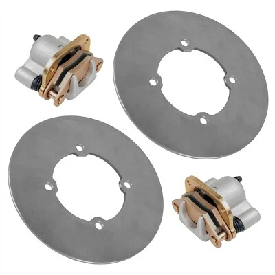 Calipers With Brake Discs Front Right & Left For Polaris Xpress 300 Xplorer 300  - Image 1 of 4