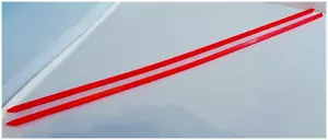 Games Workshop 18" inch measuring stick red x2 Warhammer 40,000 Fantasy Battles - Picture 1 of 1