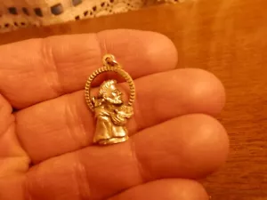 Saint Francis of Assisi 3 D silver medal/pendant unique - Picture 1 of 6