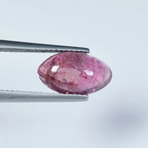 2,73 ct MIGLIOR GRADO MOZAMBICO CABOCHON / TORMALINA RUBELITE NATURALE - Video!!! - Foto 1 di 2