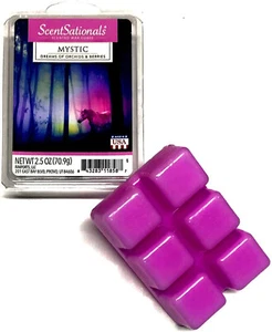 ScentSationals Wickless Mystic Orchids and Berries Wax Cubes 2.5 oz 6-Cubes - Picture 1 of 1