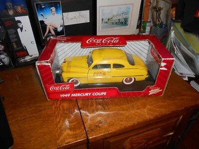 JOHNNY LIGHTING 1:18 1949 MERCURY COUPE COCA*COLA DIE-CAST BRAND NEW FREE SHIP!! - Image 1 of 4
