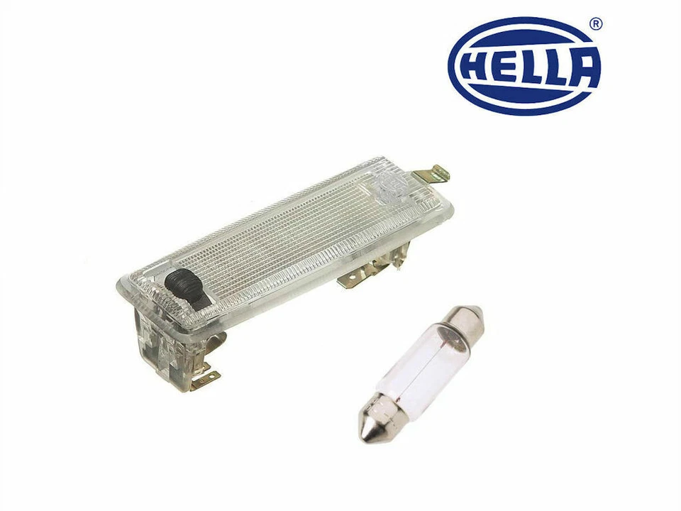 Porsche 924 944 968 VW Rabbit Audi Dome Light 823947105B + Bulb OEM HELLA - Image 1 of 1
