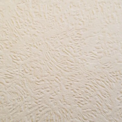 Vintage Wallpaper Sample Sheet Neutral Color Textured Craft Supply Dollhouse - Image 1 of 4