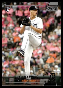 Stadium Club #238 2022 Matt Manning lámina roja | Tarjetas Arpin como nuevas - Imagen 1 de 2