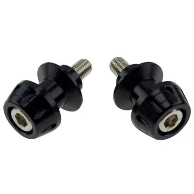 Deslizante CNC de 10 mm negro para Kawasaki Ninja ZX 6R Envy basculante soporte carretes elevador Foto 1 de 2