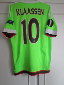 Ajax 2015-2016 Klaassen 10 Auswärts Fußballtrikot Small /59472 - Bild 1 von 5