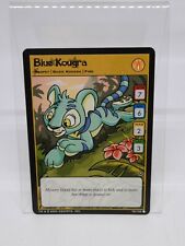 Neopets Card Return of Dr. Sloth Blue Kougra 72/100. 2004