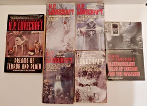 Six H.P. Lovecraft pb, The Tomb, The Doom That Came To Sarnath, plus 4 more - Picture 1 of 9
