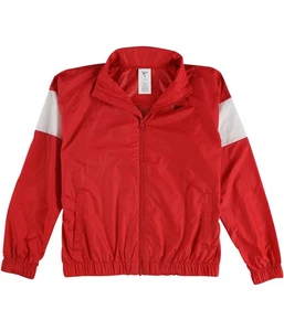 Reebok Womens Training Essentials Linear Logo Windbreaker Jacket, Red, Small - Picture 1 of 2