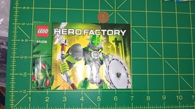 LEGO Hero Factory Instruction Booklet 44006 Set Manual Green Cover Collectible