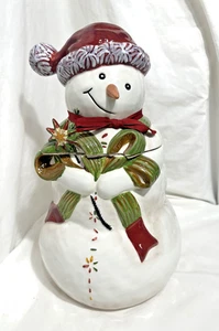 Tracy Porter "Jingle Bell - Let's Hang Mistletoe!" Keramik Keksdose, Deckel - Bild 1 von 7