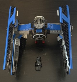 LEGO Star Wars 6206 TIE Interceptor and sw0621 Pilot