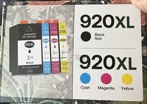 920XL 920 XL Ink Cartridge For HP OfficeJet 6000 6500 6500a 7000 7500a - Picture 1 of 1
