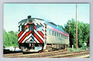 Massachusetts Bay Transportation Authority, antike, alte Souvenir Postkarte - Bild 1 von 2