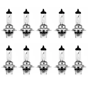 10Pcs H7 Halogen Light Bulbs Headlight Globes 12V 55W White Bright Car Lamp Set - Picture 1 of 12