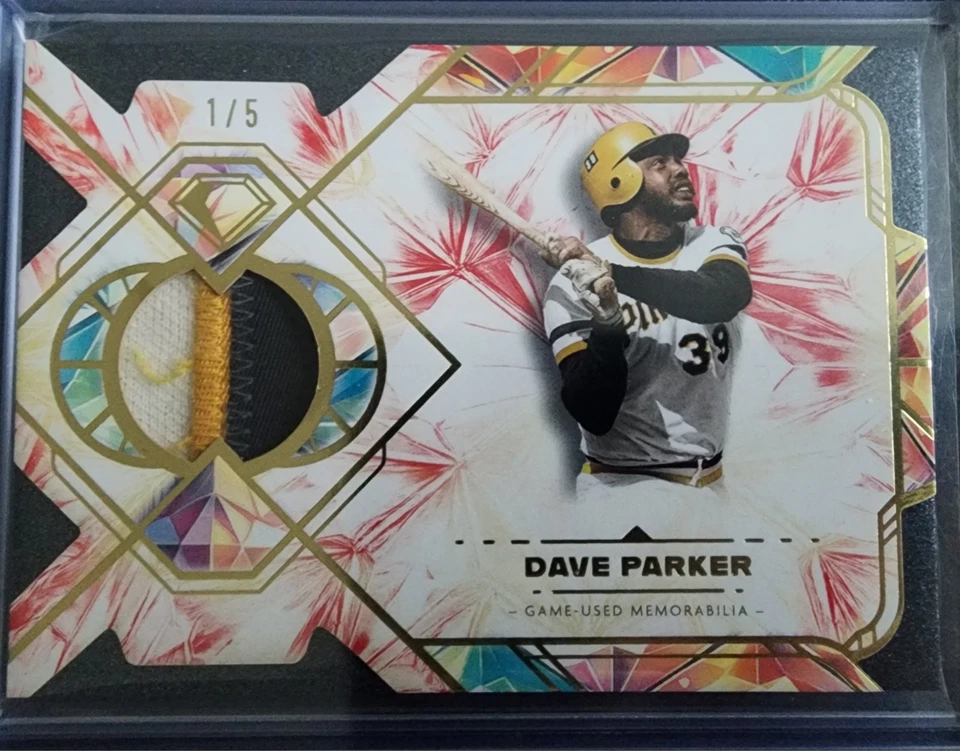 2025 Topps Diamond Icons Dave Parker cartão relíquia jogador único 1/5 - Imagem 1 de 2