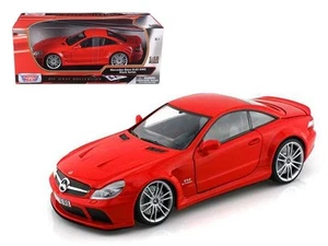 Mercedes SL65 AMG Black Series (R230) rot 1/18 Diecast Modellauto von Motormax - Bild 1 von 1