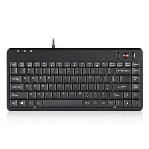 PERIBOARD-505H Wired Mini Keyboard with Built-in Trackball, 0.55 Inch Trackba... - Picture 1 of 9