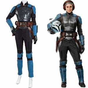 Star Wars The Mandalorian S2 Bo Katan Kryze Cosplay Costume Halloween Jumpsuit - Picture 1 of 12