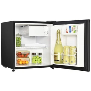 Magic Chef 1dot7Cu Ft Mini Refrigerator with Chiller Compartment in Black - Picture 1 of 3