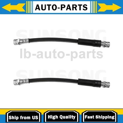 Manguera de freno trasero línea Sunsong 2 piezas para Volkswagen Bora 2008-2009 2,0 L Foto 1 de 4