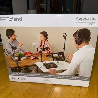 Roland VRC-01 AeroCaster Livestreaming System Pro A/V Brand New w/Box  - Image 1 of 4