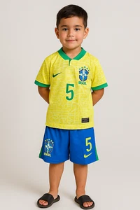 Conjunto Infantil do Brasil P/ Crianca Original (Tamanhos Disponiveis) - Picture 1 of 10