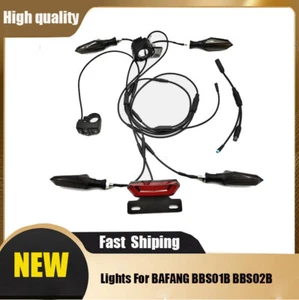 Luz trasera intermitente faro eBike para BAFANG BBS01B BBS02B 24V/36V/48V/60V - Imagen 1 de 15