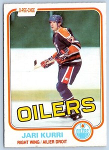 JARI KURRI RC 1981-82 O-PEE-CHEE 81-82 NO 107 NRMINT+        49265