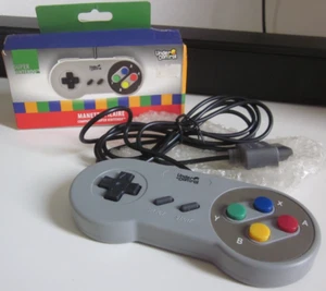 JOYSTICK CONTROLLER COMPATIBILE SUPER NINTENDO-SUPER NES-BOXATO-OTTIMO RARITA' - Picture 1 of 6