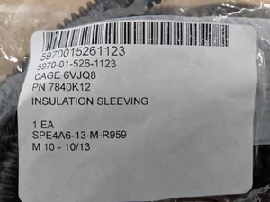 7840K12 Black Split Loom Auto Wire Tubing Conduit Hose 3/8" 25 FT - Picture 1 of 2