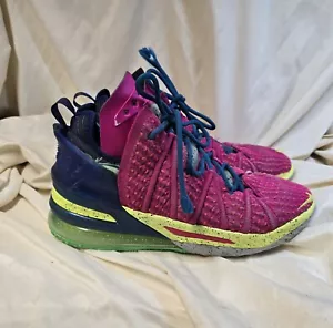 Size 10 - Nike LeBron 18 Los Angeles By Night 2020 - Picture 1 of 6