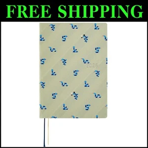 Elegant Techo 2025 A5 Planner - Hardcover, Lay-Flat, Snake Theme for Organizers - Picture 1 of 11