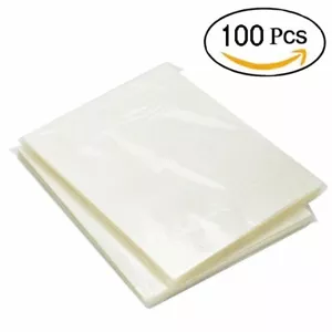 Confezione 100 Sacchetti Termici Laminazione 3 Mil Termosigillanti A4 Formato Lettera 9x11,5 Fogli - Foto 1 di 6
