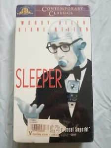 Sleeper Woody Allen Diane Keaton Metro Goldwyn Mayer VHS Video Cassette Tape - Picture 1 of 6