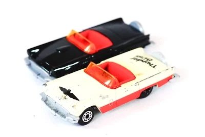 Ford Thunderbird 1957 1983 Matchbox 1:64 lote de autos diecast vintage Foto 1 de 4