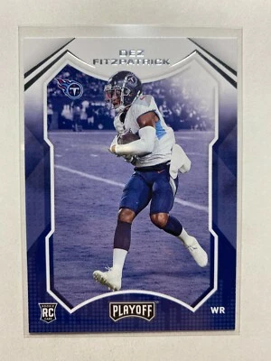 Dez Fitzpatrick 2021 Panini Playoff Football #230 Tennessee Titans Rookie Card - Image 1 of 2