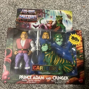 Masters Universe Cartoon Prince Adam And Cringer Figure Set Target Exclusive - Picture 1 of 7