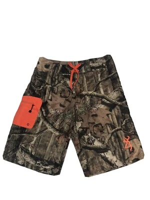 Browning Camo Athletic Shorts - Men’s Size 34 Brand New + Free Shipping - Image 1 of 2