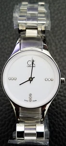 Reloj Calvin Klein Simplicity K4323112 para mujer esfera blanca nuevo - Imagen 1 de 12