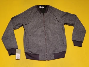 Goodfellow Strickjacke klein durchgehender Reißverschluss Pullover Hafengrau neu mit Etikett kostenloser Versand - Bild 1 von 3
